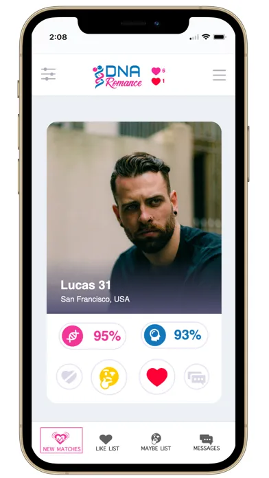 Скриншоты DNA Romance - Dating App