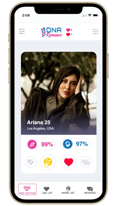Скриншоты DNA Romance - Dating App