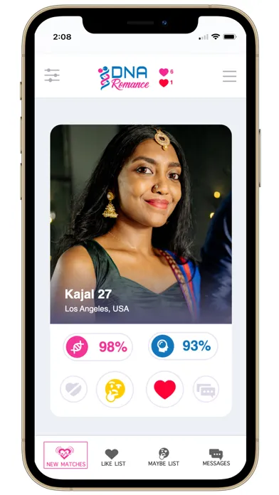 Скриншоты DNA Romance - Dating App
