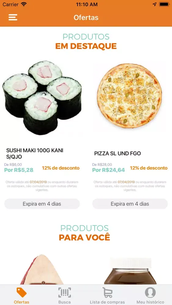 Zrzuty ekranu Mercadinhos São Luiz