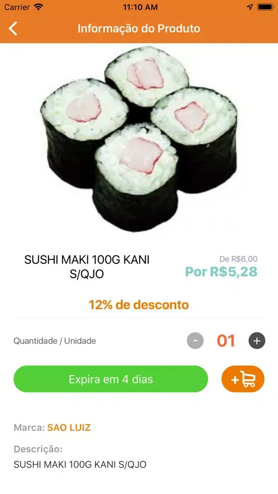Zrzuty ekranu Mercadinhos São Luiz