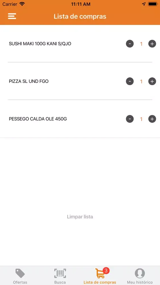 Zrzuty ekranu Mercadinhos São Luiz