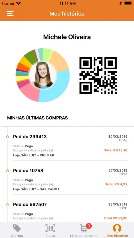 Zrzuty ekranu Mercadinhos São Luiz