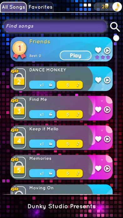 Dunk EDM Beat Music Game Ekran Görüntüleri