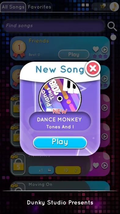 Dunk EDM Beat Music Game Ekran Görüntüleri