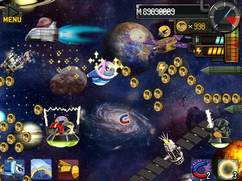 Capturas de tela do Robot Fly iPad 
