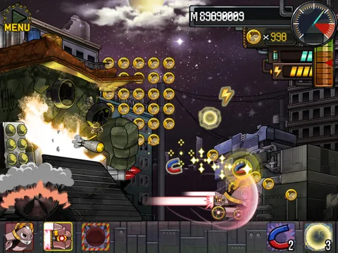 Capturas de tela do Robot Fly iPad 
