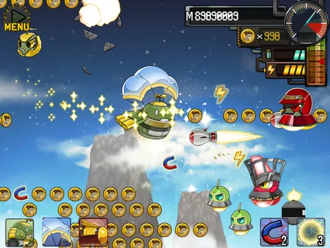 Capturas de tela do Robot Fly iPad 
