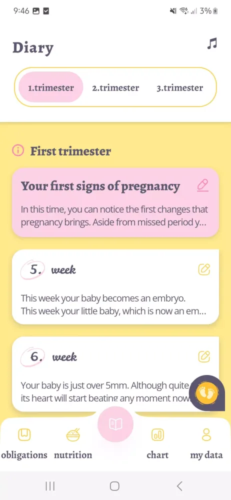 My Pregnancy Journal應用截圖