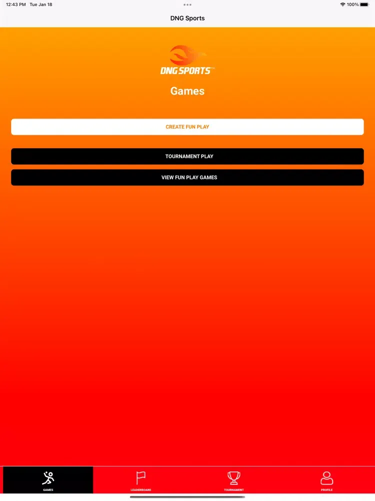 Capturas de pantalla de DNG Sports iPad 