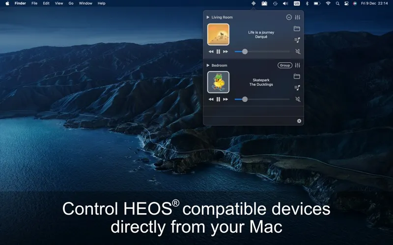 Zrzuty ekranu Remote for HEOS