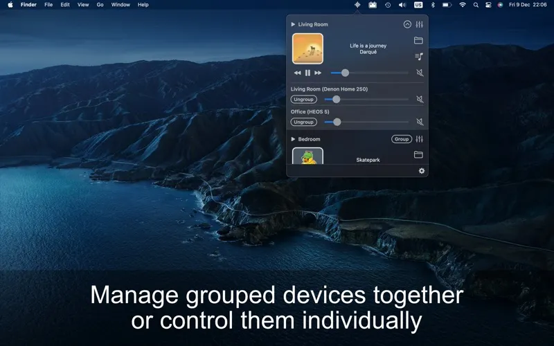 Zrzuty ekranu Remote for HEOS