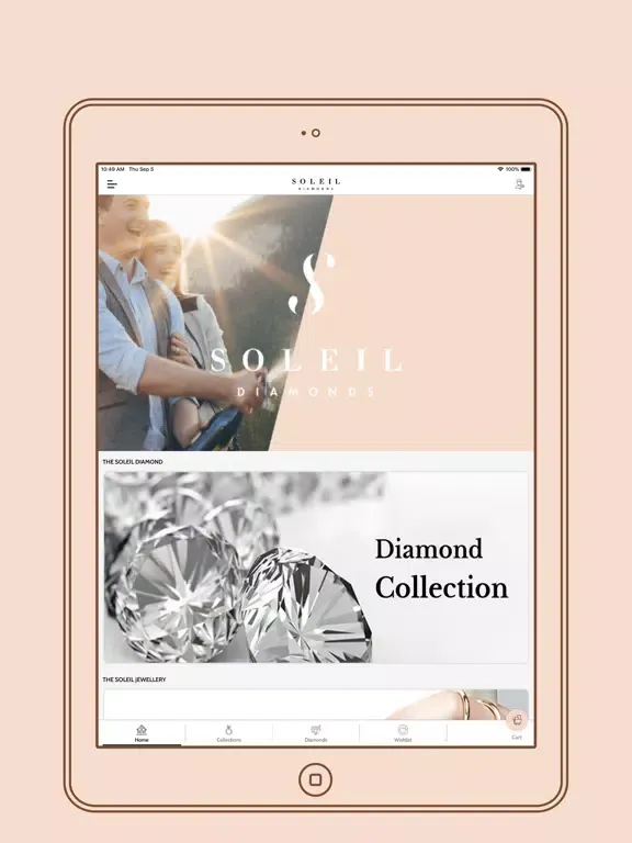 Captures d'écran de Soleil Diamonds iPad 