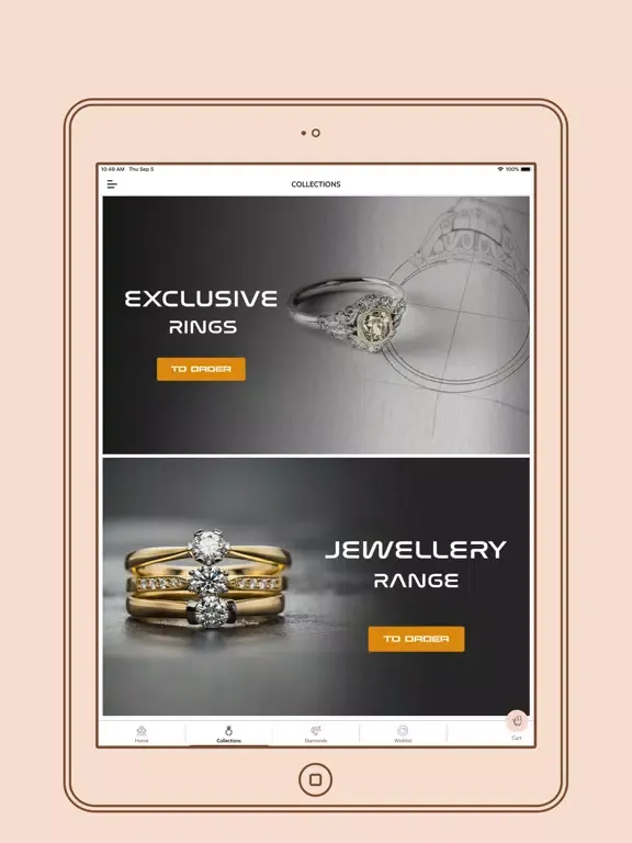 Captures d'écran de Soleil Diamonds iPad 
