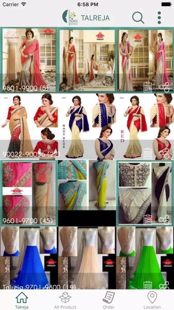 Talreja Sarees স্ক্রিনশট