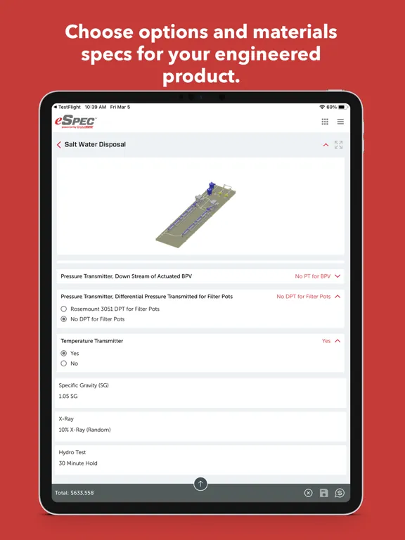 DNOW eSPEC iPad 應用截圖