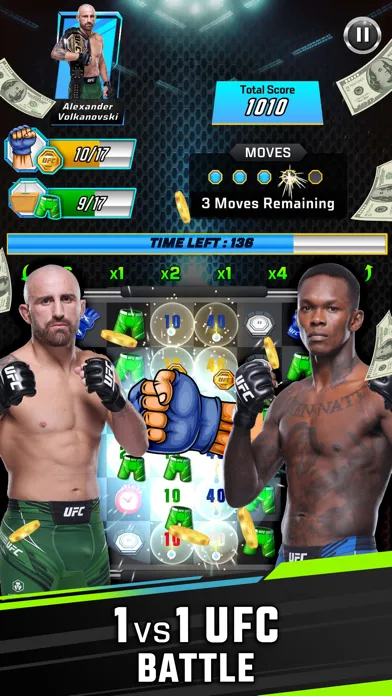 UFC Battle - Real Money Games Ekran Görüntüleri