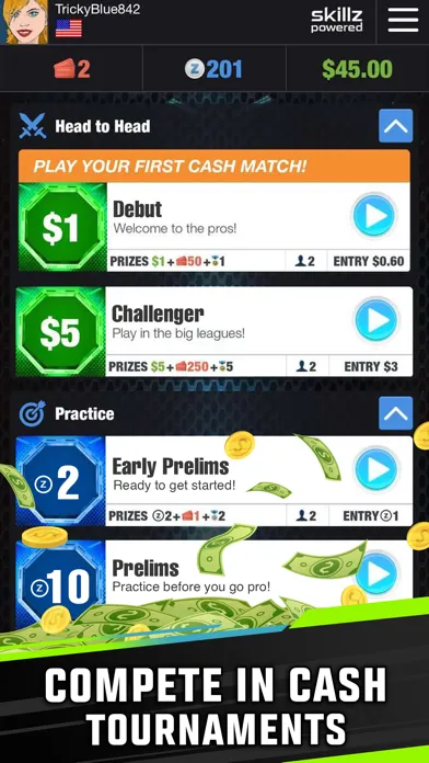 UFC Battle - Real Money Games Ekran Görüntüleri