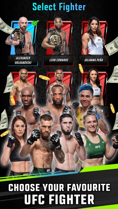 UFC Battle - Real Money Games Ekran Görüntüleri