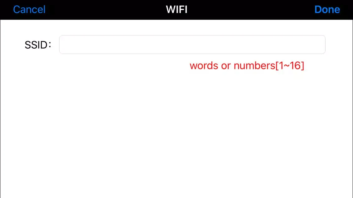 Ảnh chụp màn hình của DNT RFK WiFi