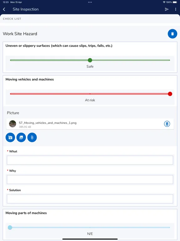 Screenshot di Synergi Life Connect iPad 