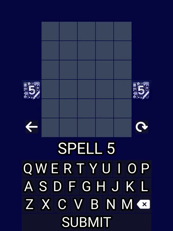 Zrzuty ekranu Spell 5 iPad 