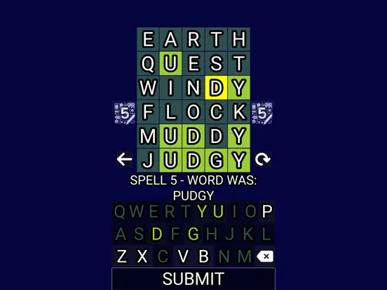 Zrzuty ekranu Spell 5 iPad 