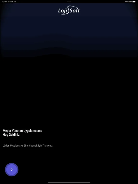 Mepar Yönetim Uygulaması iPad  স্ক্রিনশট