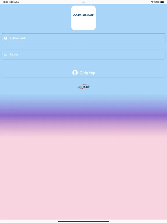 Mepar Yönetim Uygulaması iPad  স্ক্রিনশট