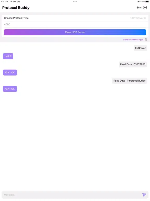 Protocol Buddy : OCR, TCP, UDP iPad  स्क्रीनशॉट