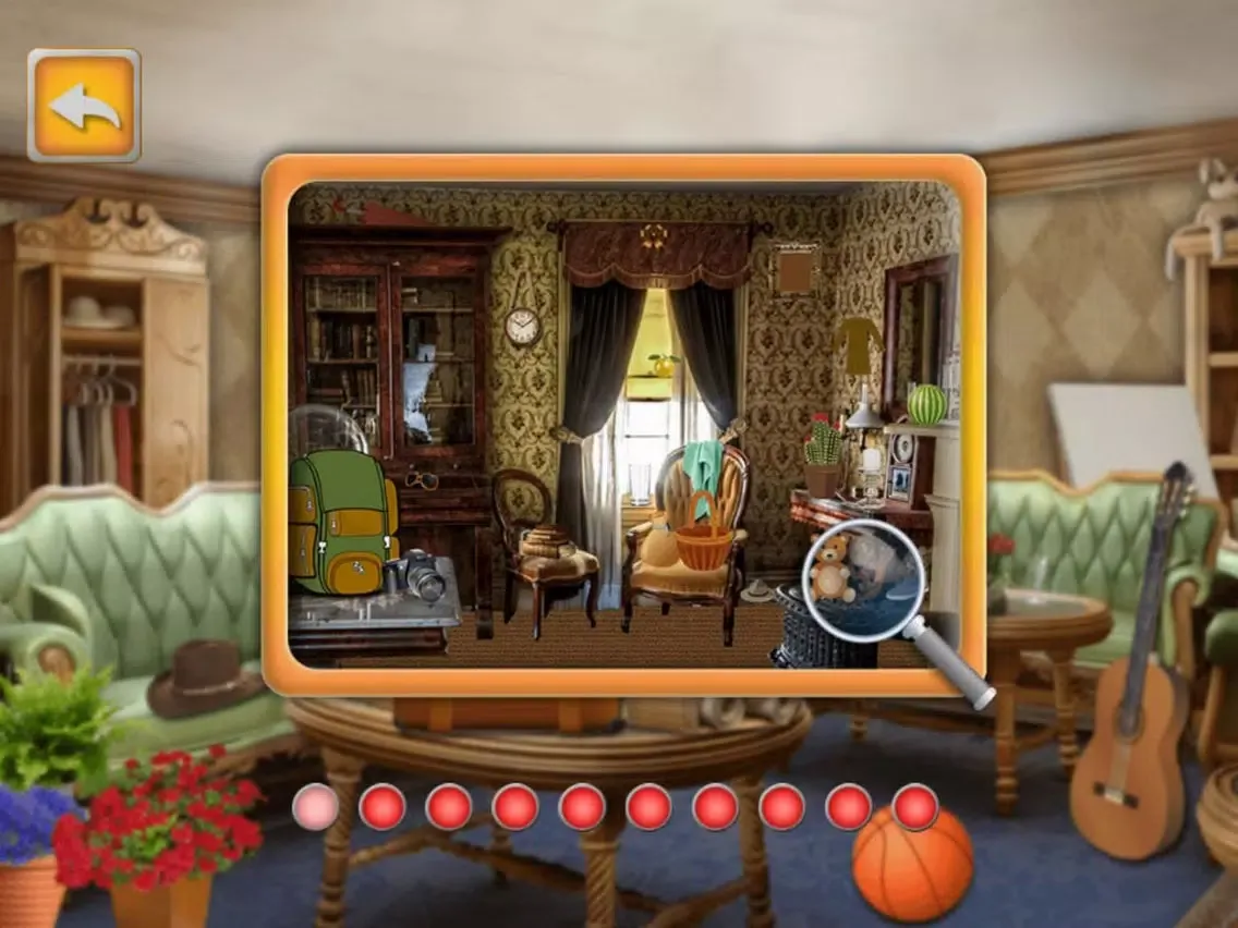 Ảnh chụp màn hình của Hidden object RoomHome Edition iPad 