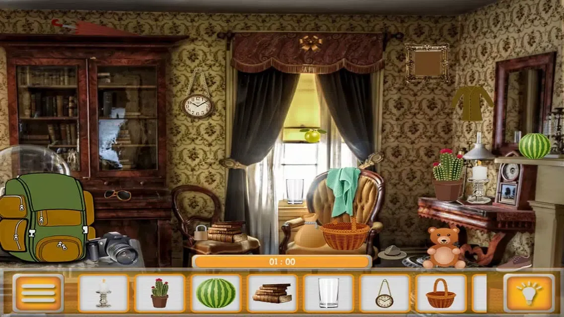 Ảnh chụp màn hình của Hidden object RoomHome Edition