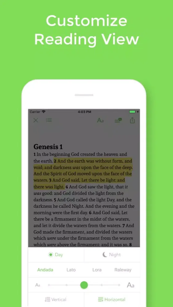Скриншоты Bible: All Versions