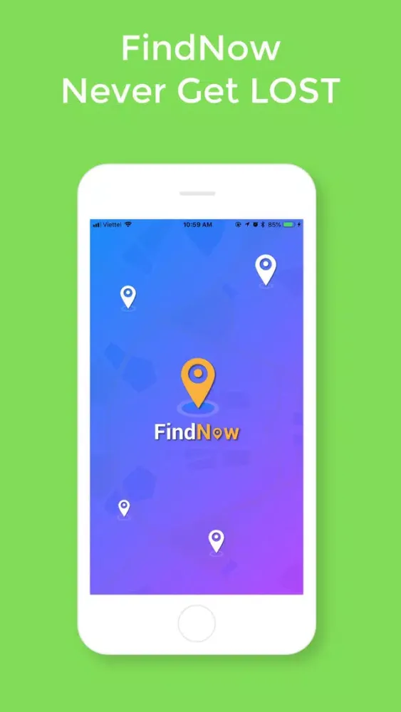 Ảnh chụp màn hình của FindNow!