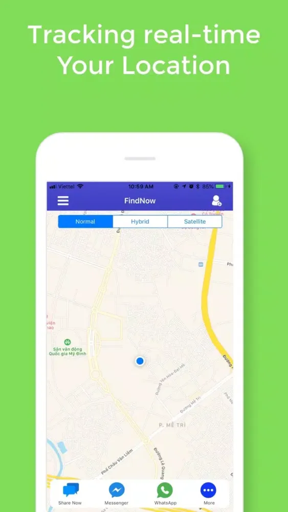 Ảnh chụp màn hình của FindNow!