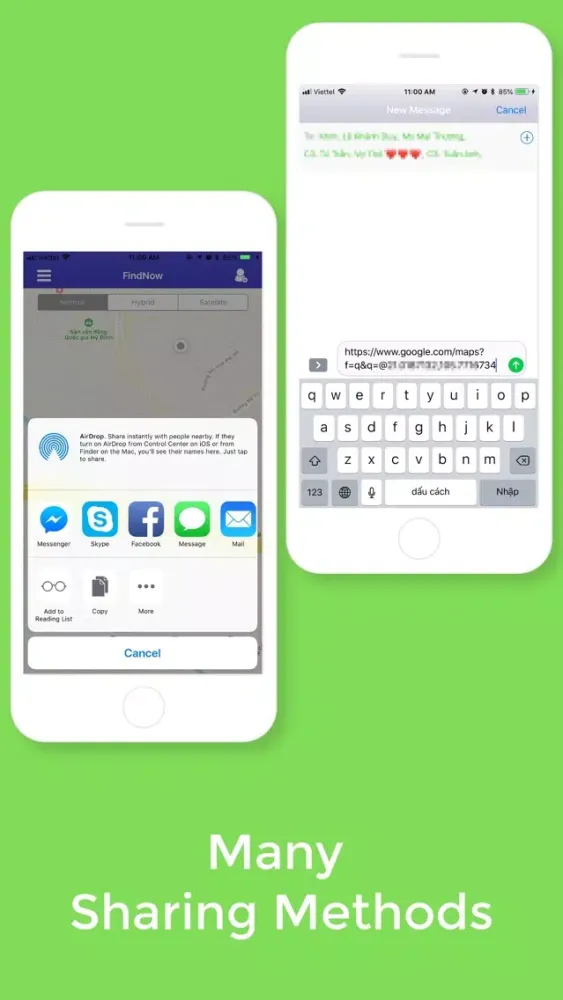 Ảnh chụp màn hình của FindNow!