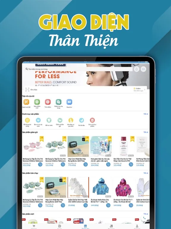 Zrzuty ekranu AHCENTER – AN TÂM MUA SẮM iPad 