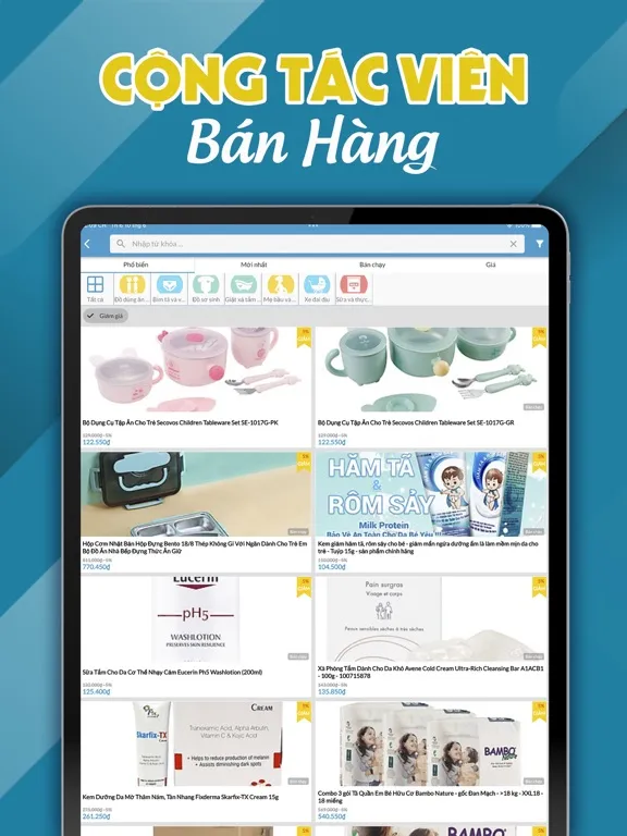 Zrzuty ekranu AHCENTER – AN TÂM MUA SẮM iPad 