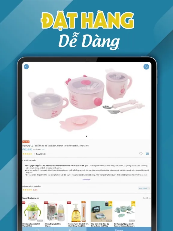 Zrzuty ekranu AHCENTER – AN TÂM MUA SẮM iPad 