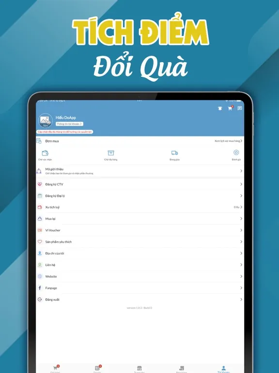 Zrzuty ekranu AHCENTER – AN TÂM MUA SẮM iPad 