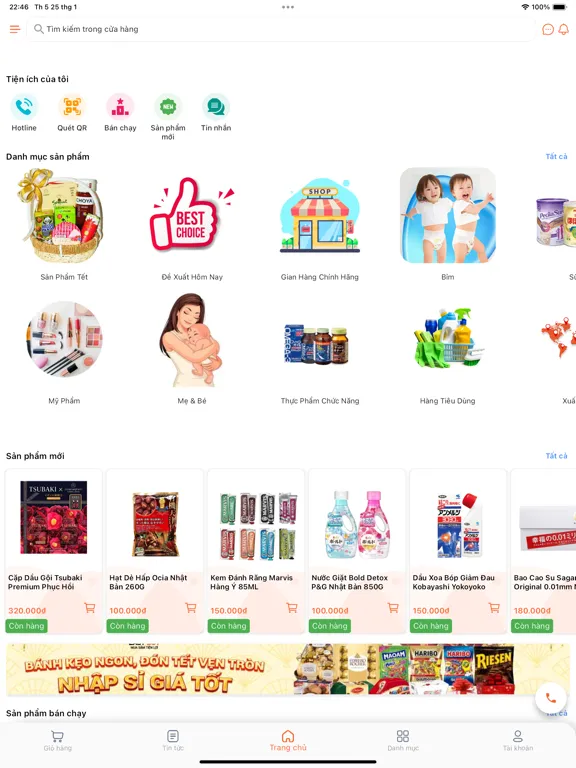 EasyBuy iPad Screenshots