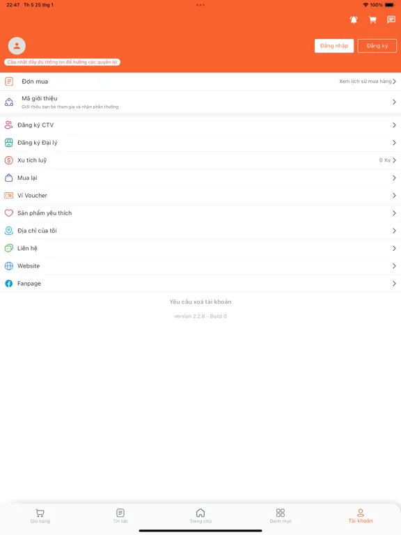 EasyBuy iPad Screenshots