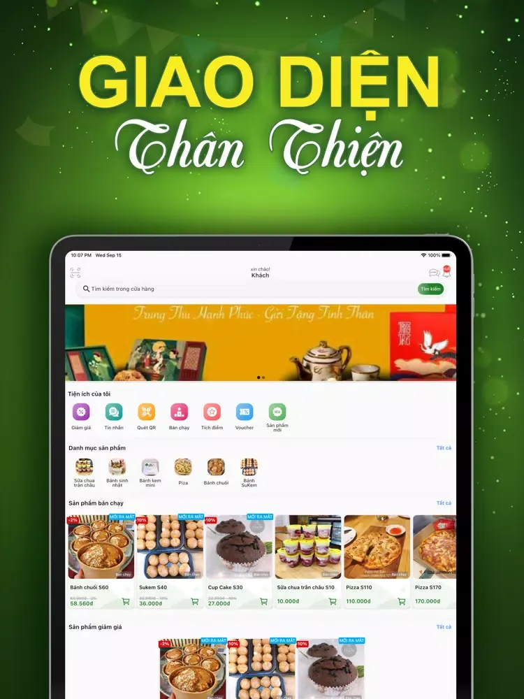 Utachi - Thơm ngon trọn vị iPad Screenshots