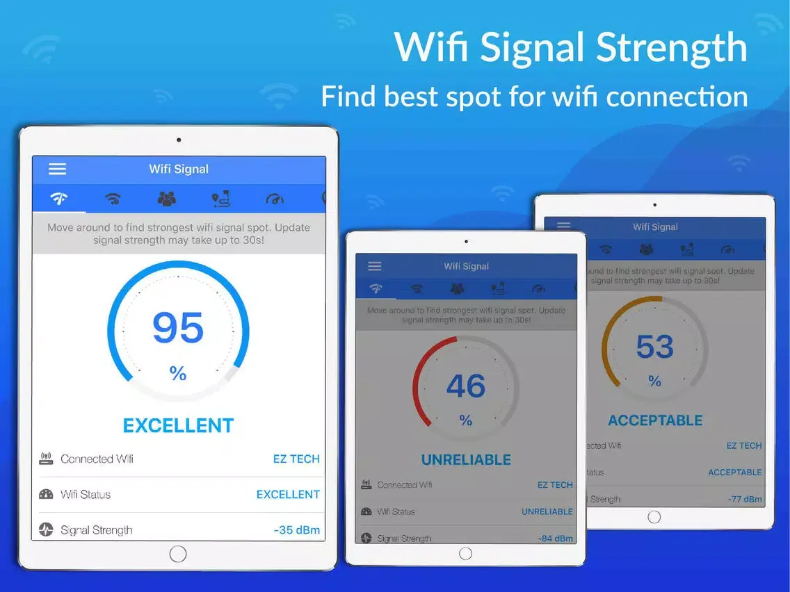 Wifi Signal Pro iPad  スクリーンショット