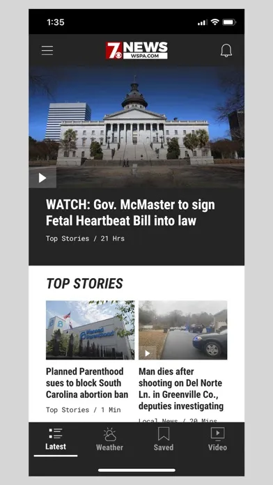 WSPA 7News應用截圖