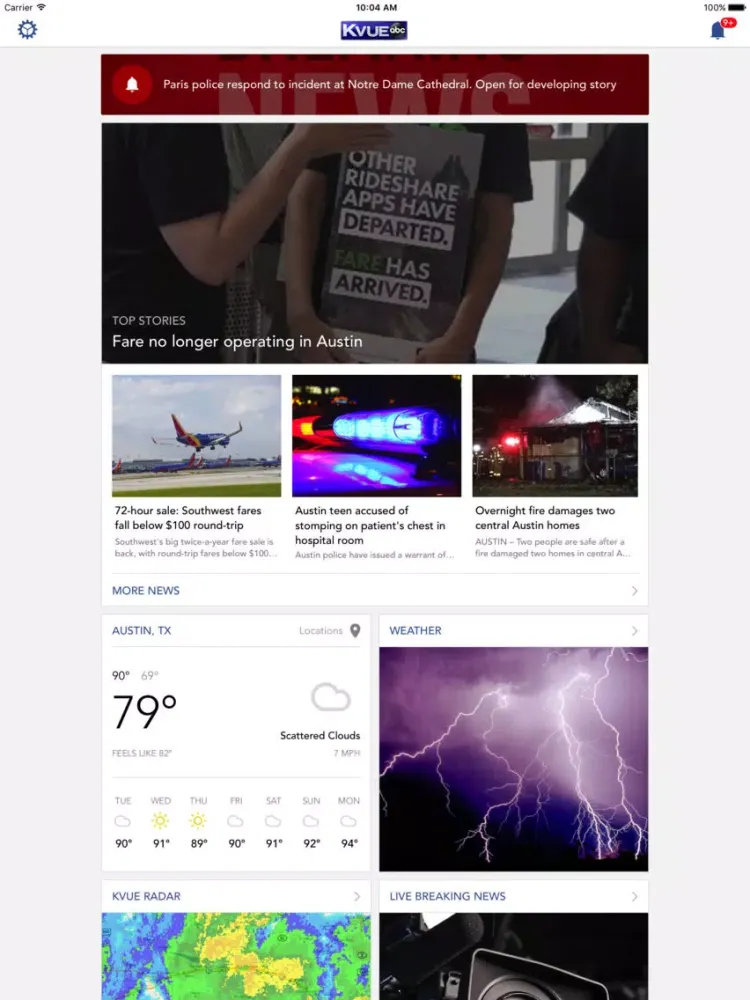 KVUE NEWS iPad 應用截圖