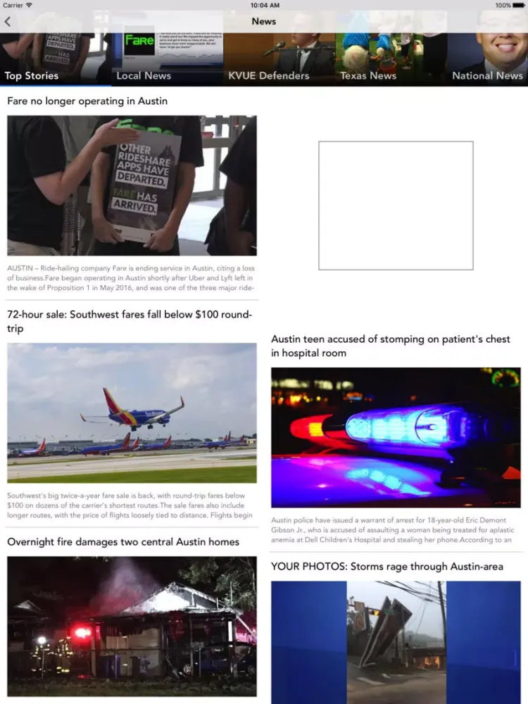 KVUE NEWS iPad 應用截圖