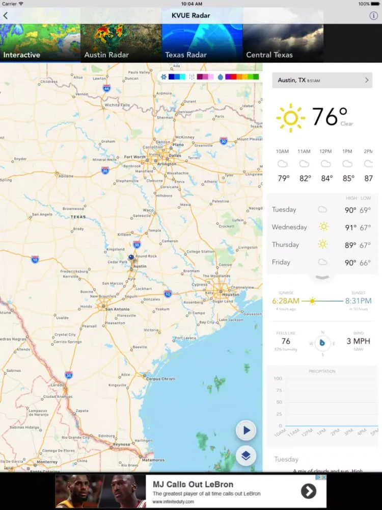 KVUE NEWS iPad 應用截圖
