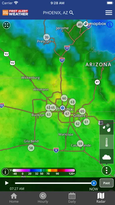 AZFamily's First Alert Weather Ekran Görüntüleri