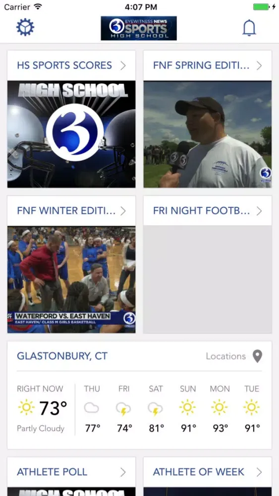 WFSB High School Sports Screenshots